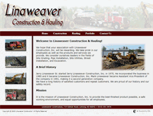 Tablet Screenshot of linaweaver.com